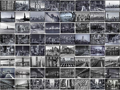 Collage of New York city Photography Print